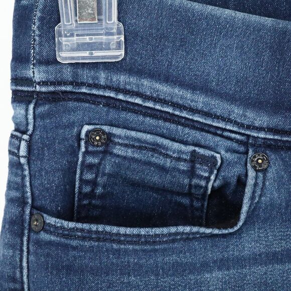 Levis Signature Jeans Womens 2 Pull On Super Skinny Shaping Blue Stretch Denim - Picture 8 of 12